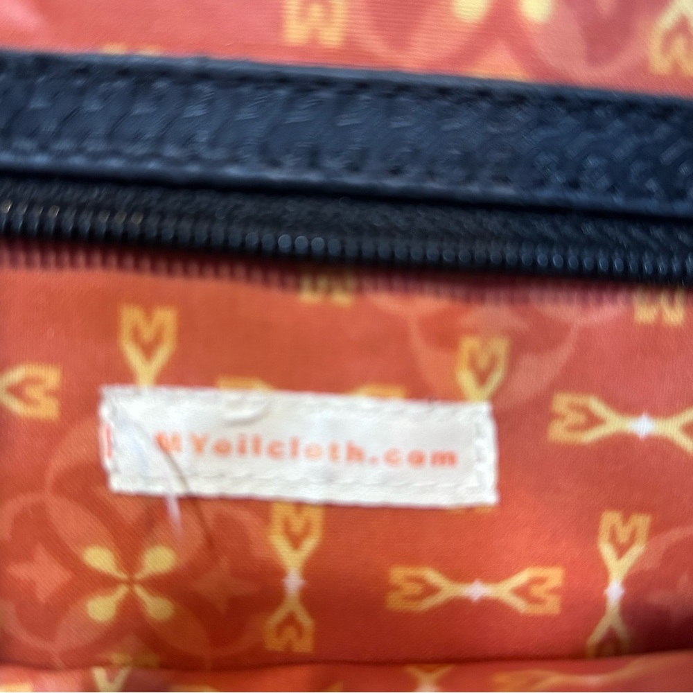 Red tote bag, purse, tote bag, shoulder bag, fashionable, water repellent zipper - Picture 7 of 12